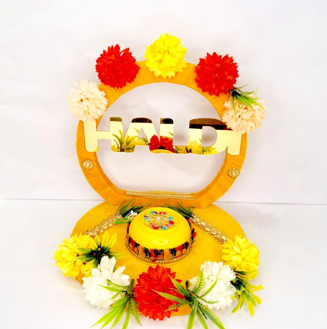 Traditional haldi Ceremony Platter hcp10