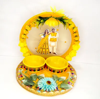 Traditional haldi Ceremony Platter hcp09