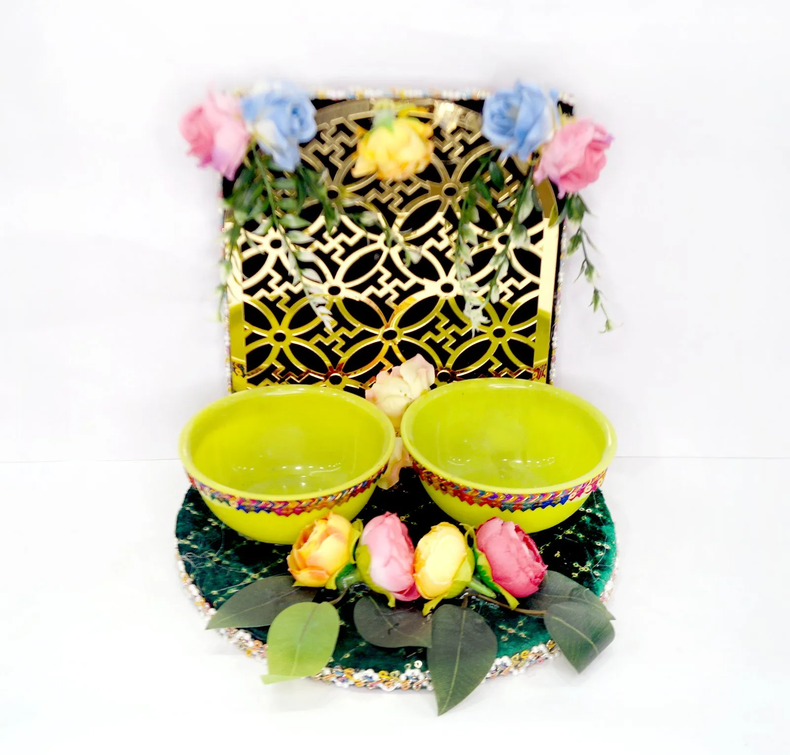 Traditional Mehndi Ceremony Platter hcp04