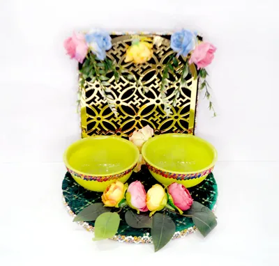 Traditional Mehndi Ceremony Platter hcp04