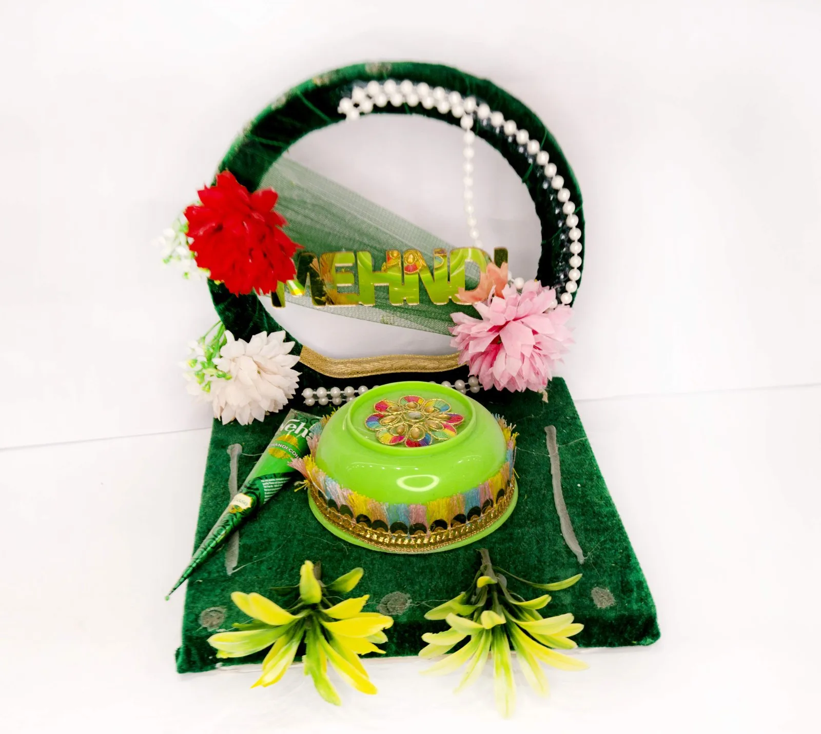 Traditional Mehndi Ceremony Platter hcp03