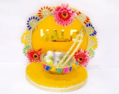 Traditional haldi Ceremony Platter hcp07