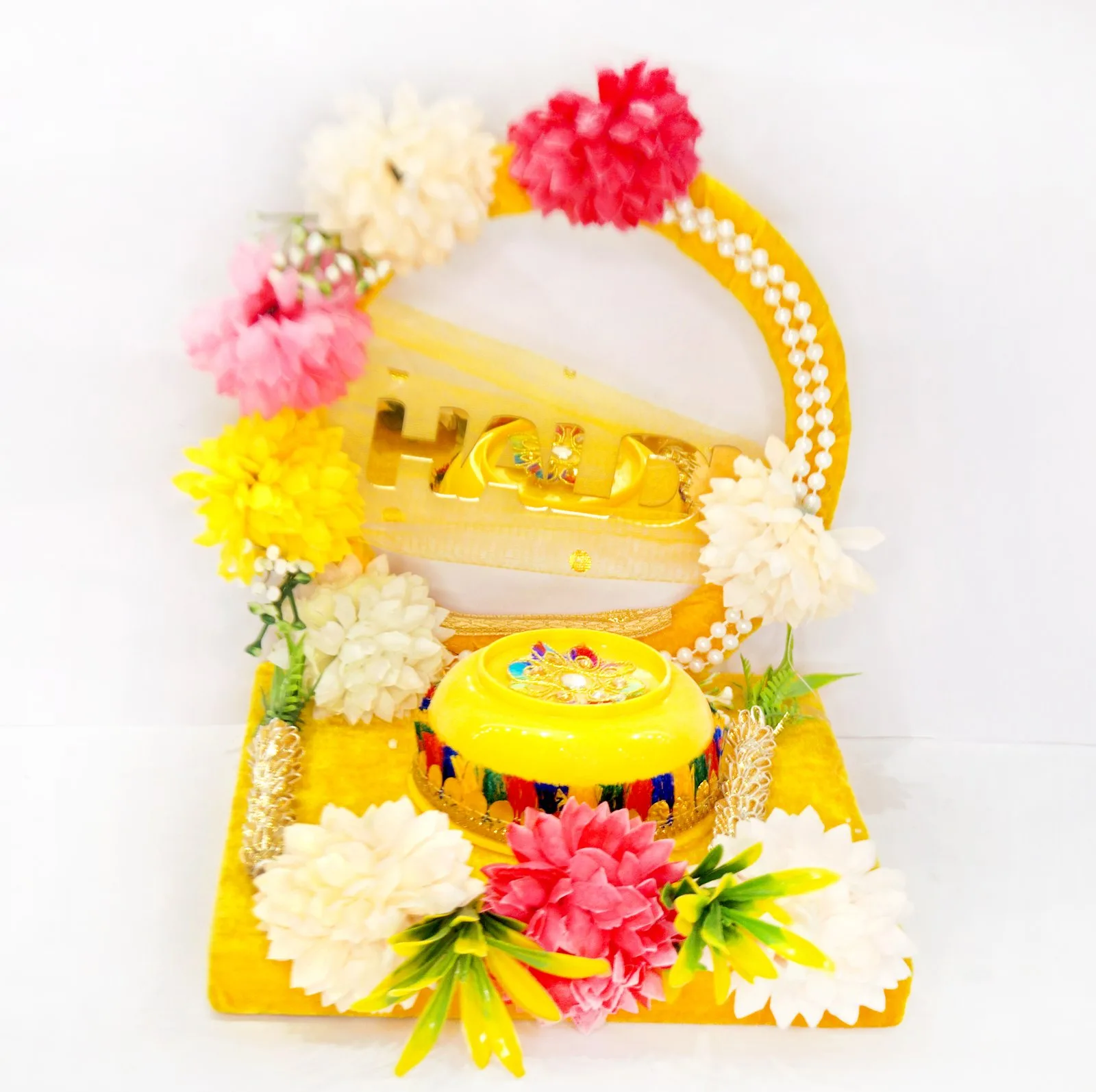Traditional haldi Ceremony Platter hcp06