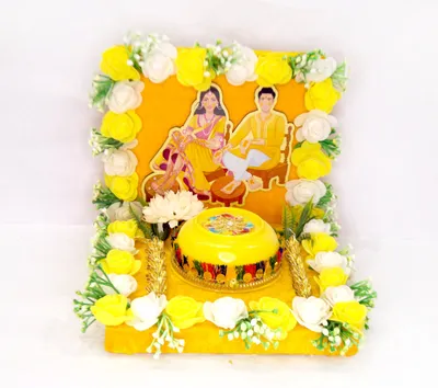Traditional haldi Ceremony Platter hcp04