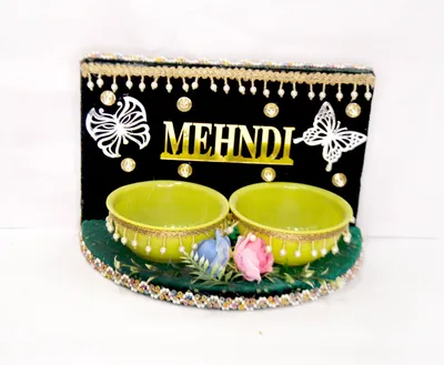 Traditional Mehndi Ceremony Platter hcp02