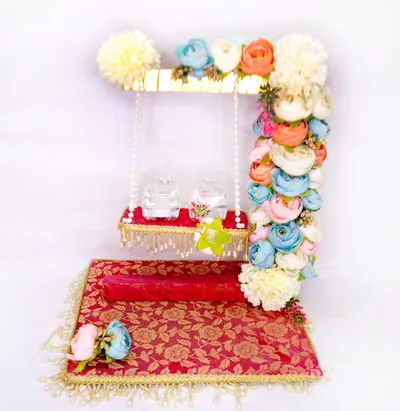 Engagement Ring Ceremony Platter red ercp03