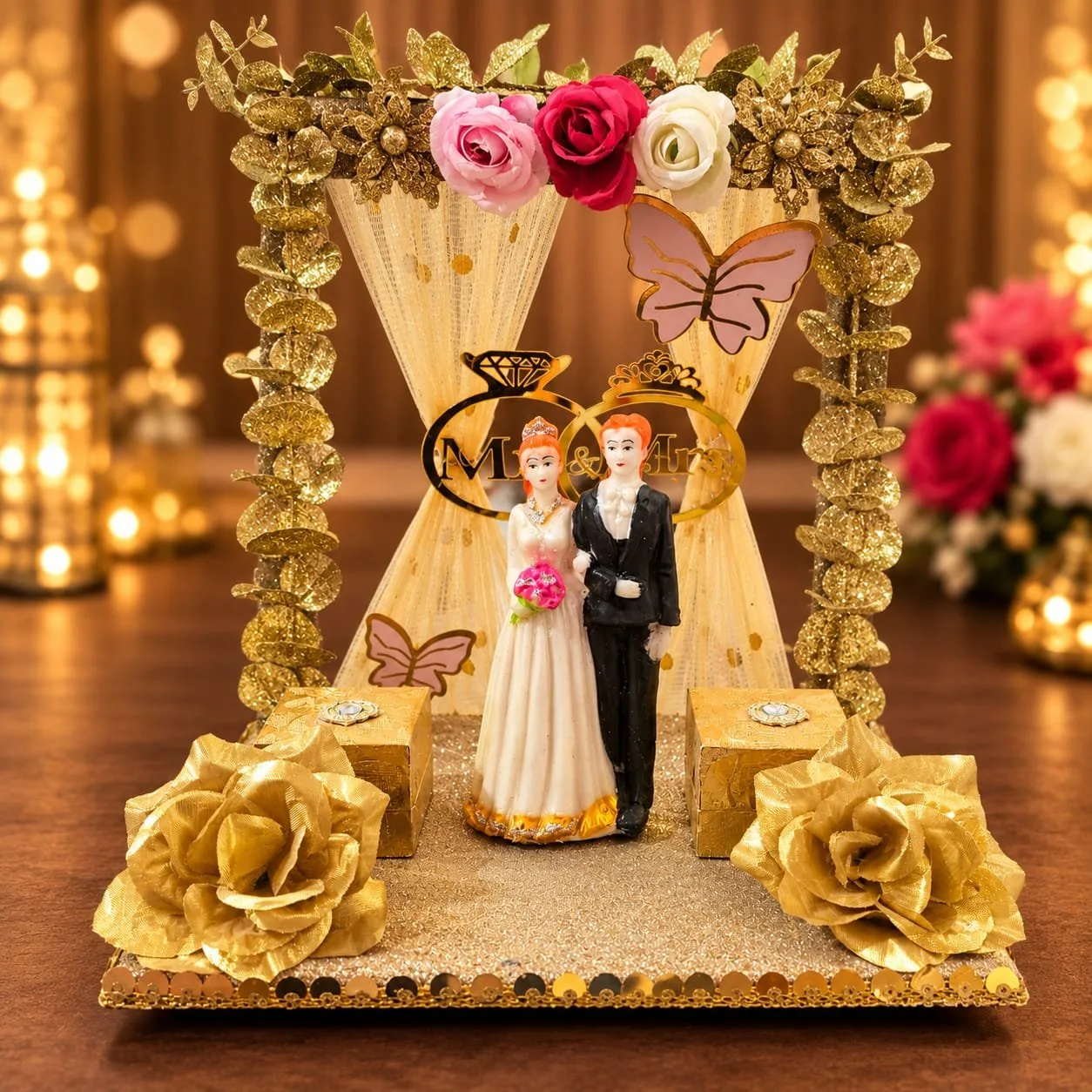 Premium Engagement Ring Ceremony Platter prp06