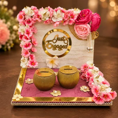 Premium Engagement Ring Ceremony Platter prp07
