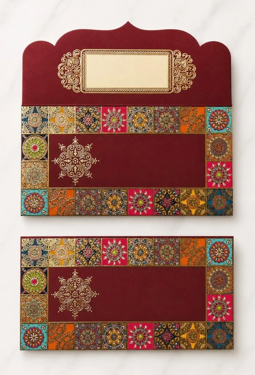 Shagun Envelopes for Wedding Gift Money Cash Gift and Indian Ceremonies 10 pc pkt snev13
