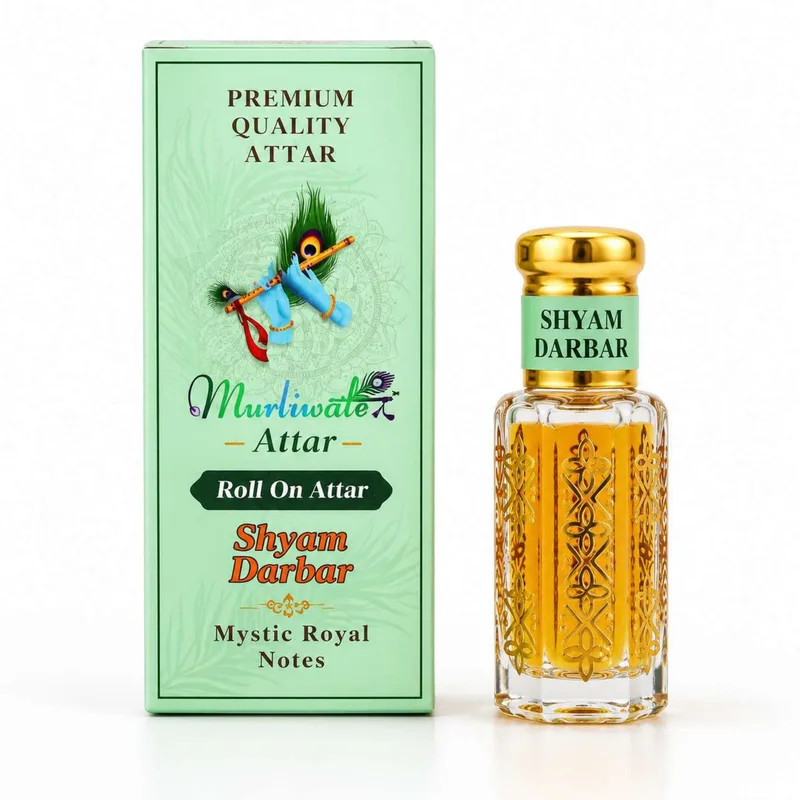 Mandir Attar & Home Fragrance | Perfume for Mandir Pooja, God, Temple Fragrance & Daily Worship SHYAM DARBAR 12 ML