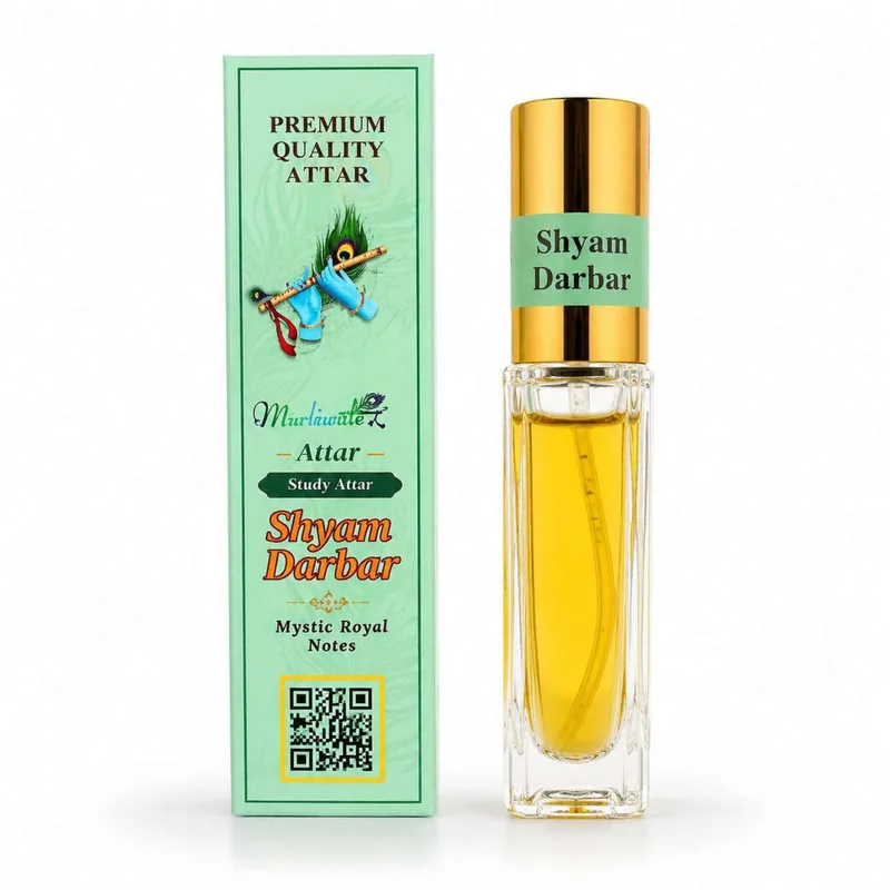 Spray Base Attar / Perfume for Mandir & Home / Perfume for laddu gopal ji – 8 ml Bottle Pack - SHYAM DARBAR