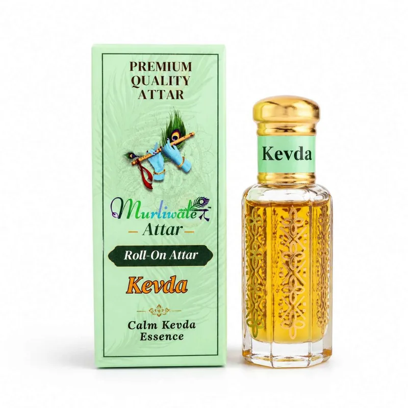 Mandir Attar & Home Fragrance | Perfume for Mandir Pooja, Temple Fragrance & Daily Worship KEVDA 12 ML