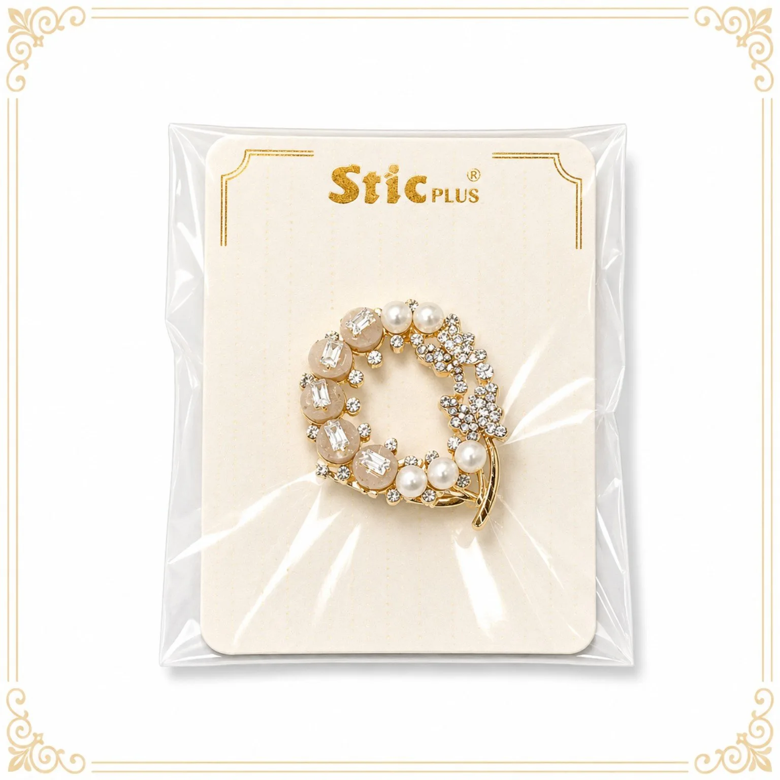 DESIGNER BROOCH FOR COAT, SHERWANI, SHIRT & WEDDING WEAR – DB02