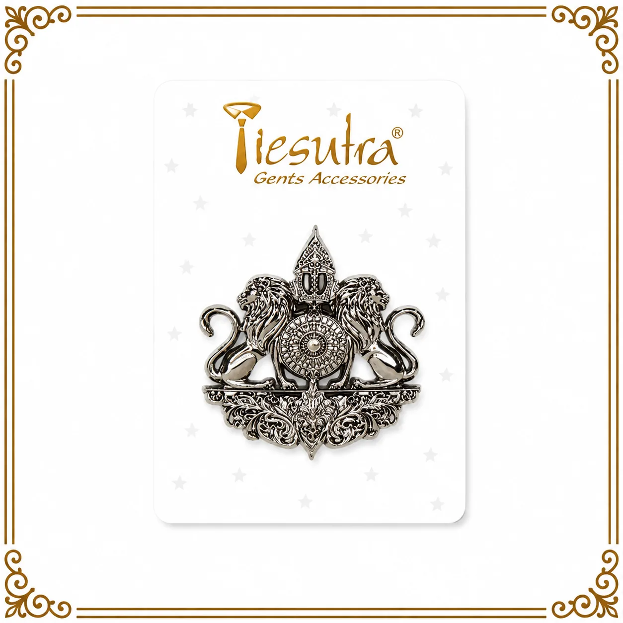 DESIGNER BROOCH FOR COAT, SHERWANI, SHIRT & WEDDING WEAR – DB14