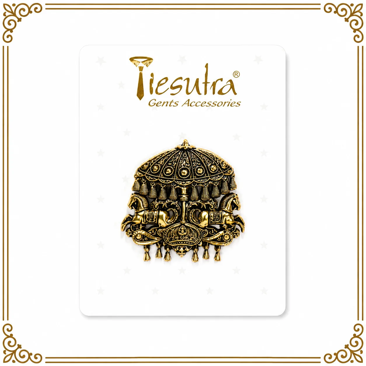 DESIGNER BROOCH FOR COAT, SHERWANI, SHIRT & WEDDING WEAR – DB16