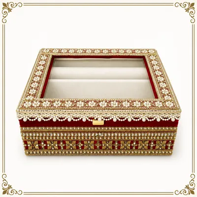 PREMIUM BANGLE ORGANISER BOX FOR WEDDING & JEWELLERY STORAGE BOB07