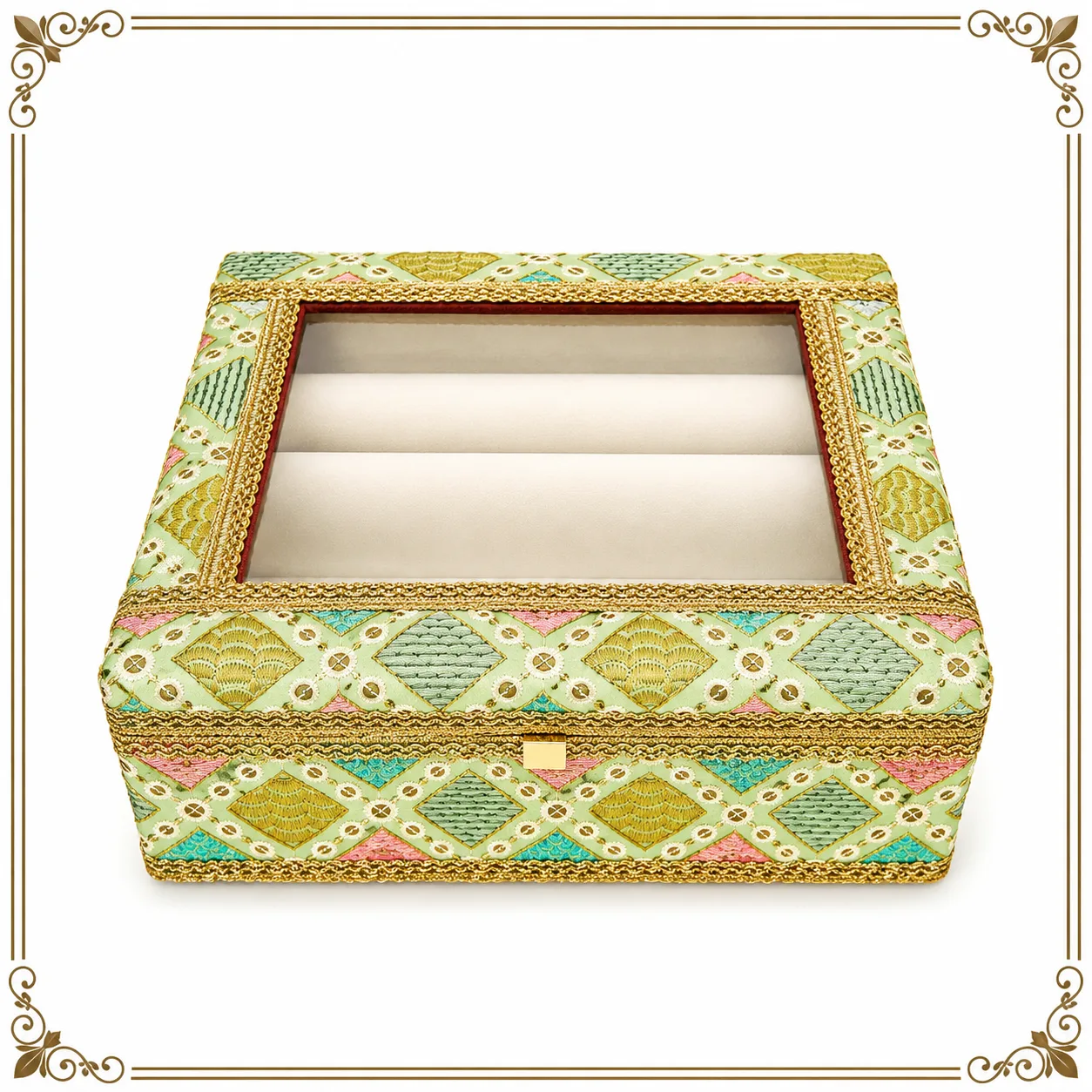 PREMIUM BANGLE ORGANISER BOX FOR WEDDING & JEWELLERY STORAGE BOB04
