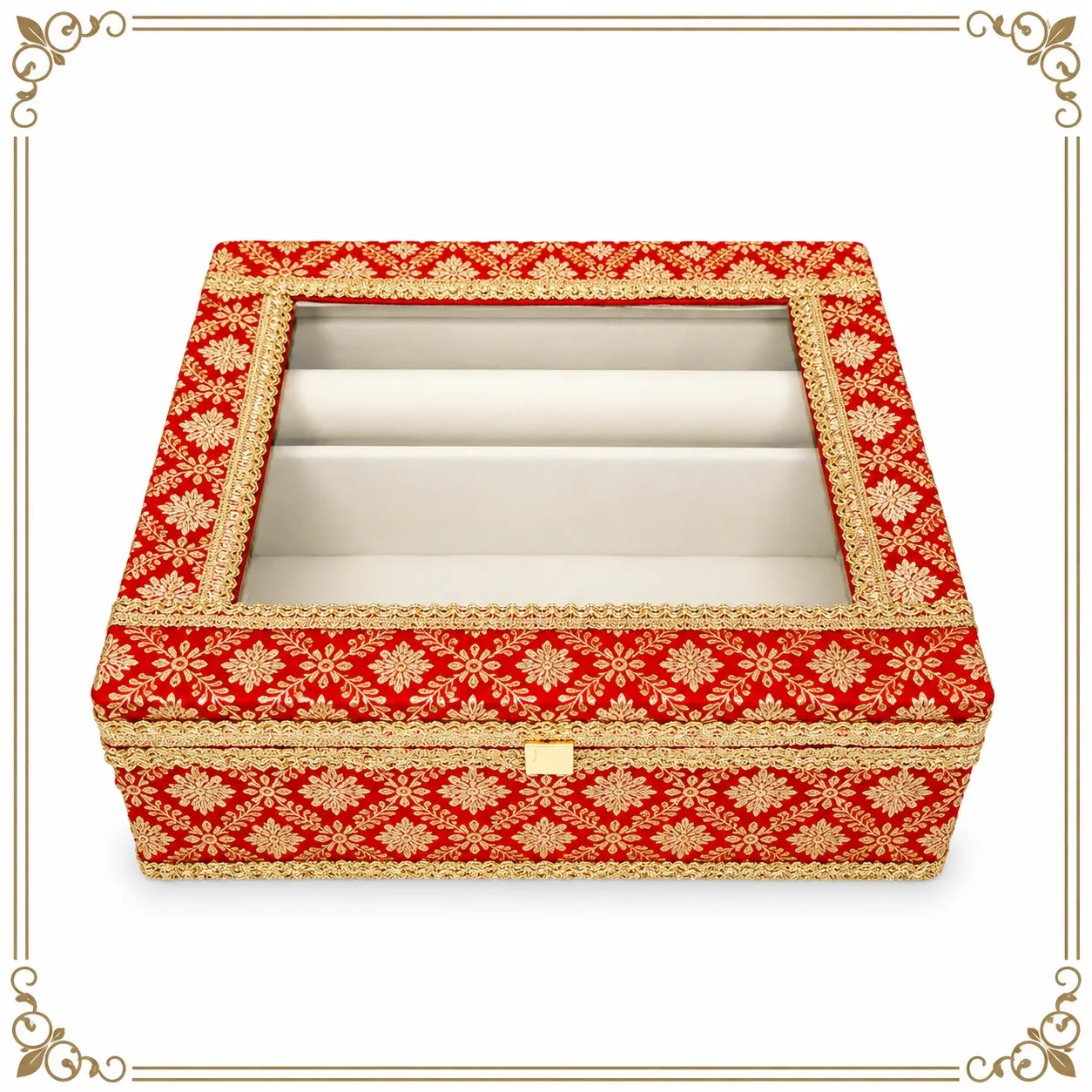 PREMIUM BANGLE ORGANISER BOX FOR WEDDING & JEWELLERY STORAGE BOB01