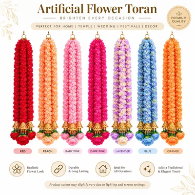 Artificial Flower Mala for decoration afm01