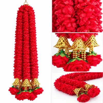 Artificial Flower Mala for decoration afm01 thumbnail 3