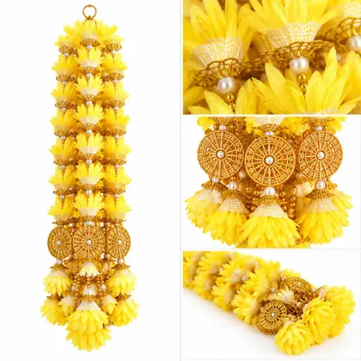 Artificial Flower Toran Designer Floral Hanging AFM02 thumbnail 3