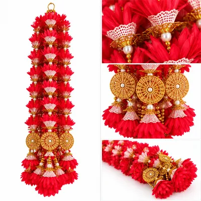 Artificial Flower Toran Designer Floral Hanging AFM02 thumbnail 5
