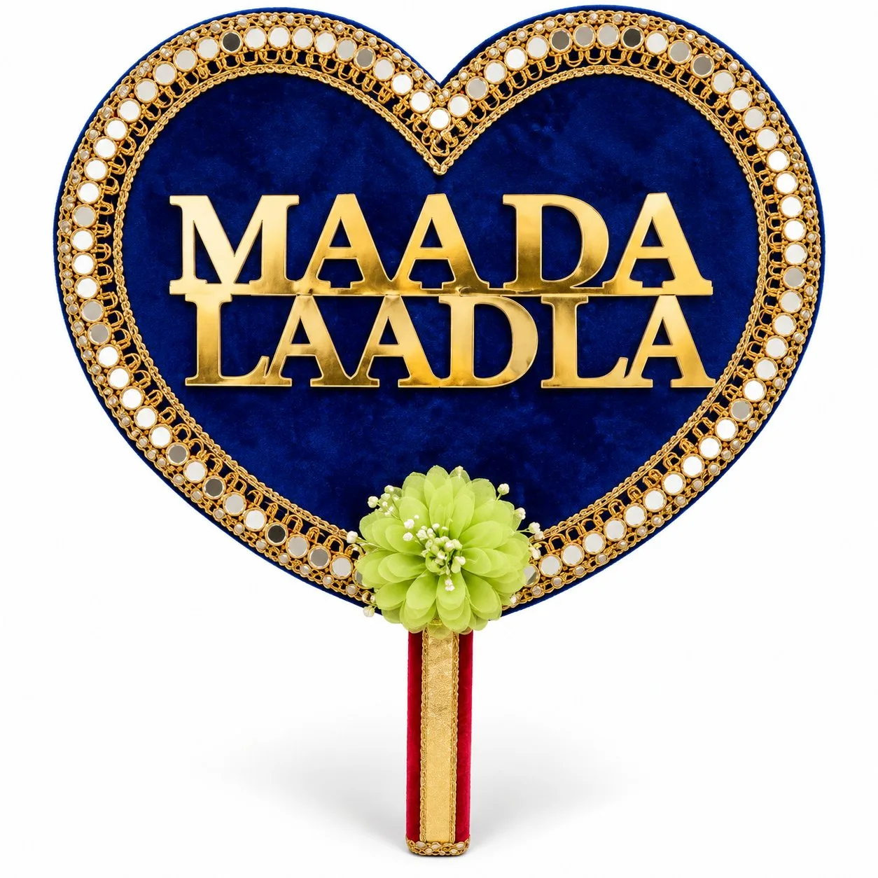 Traditional Indian Wedding Props and Ceremony Accessories Designer Wedding Props for Marriage Functions MAA DA LAADLA with Light