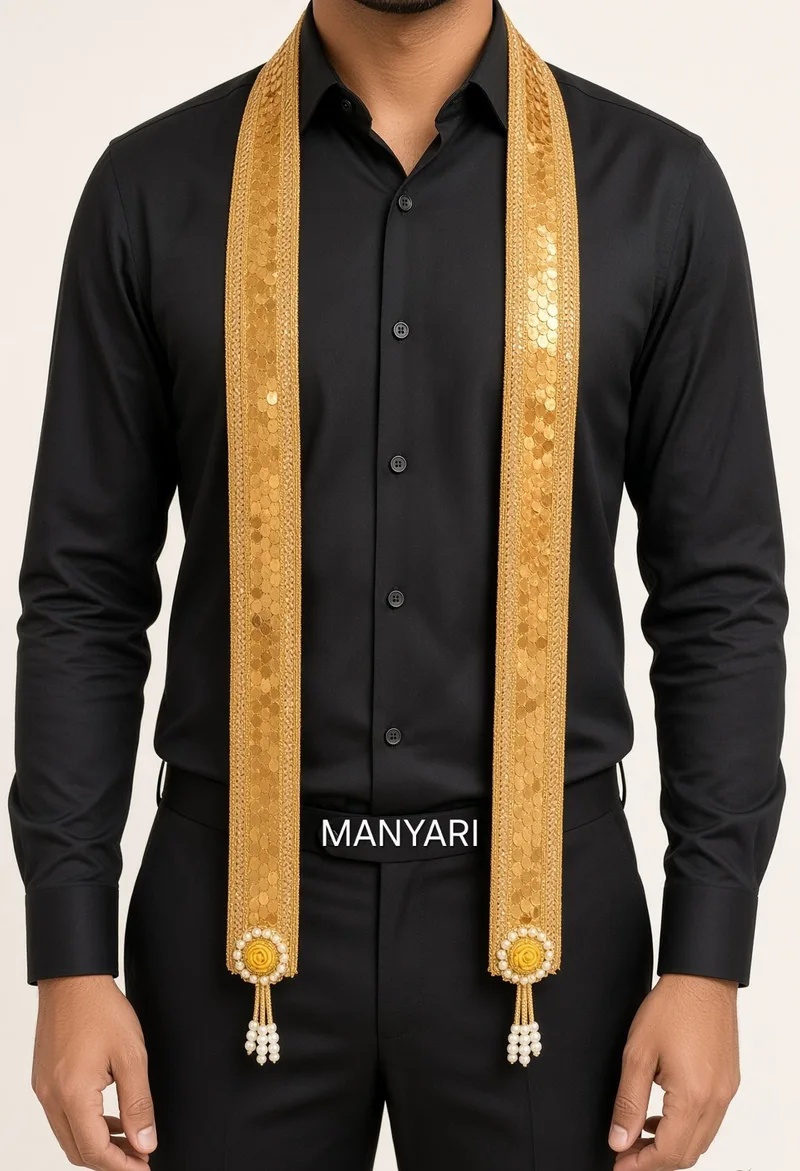 Swagat Patka for Welcome Guests Traditional Indian Welcome Scarf for Wedding or Club Events or Inauguration or Religious Functions