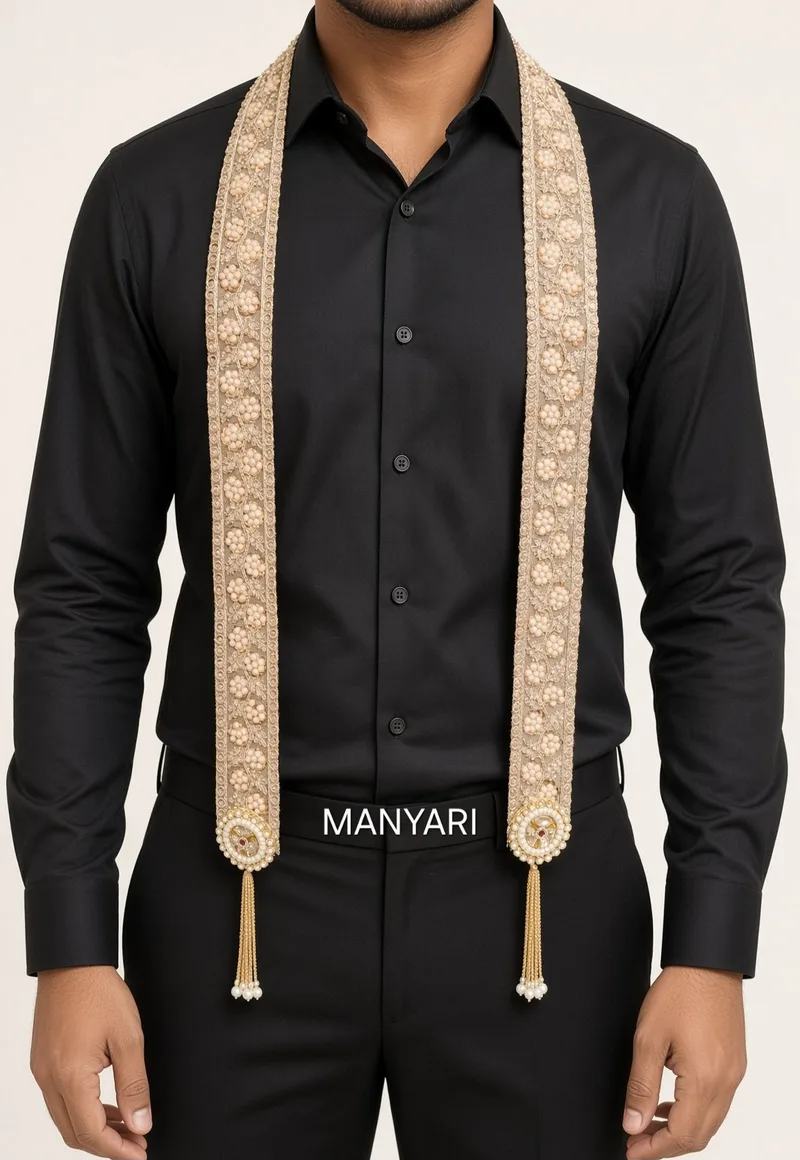 Swagat Patka for Welcome Guests Traditional Indian Welcome Scarf for Wedding or Club Events or Inauguration or Religious Functions